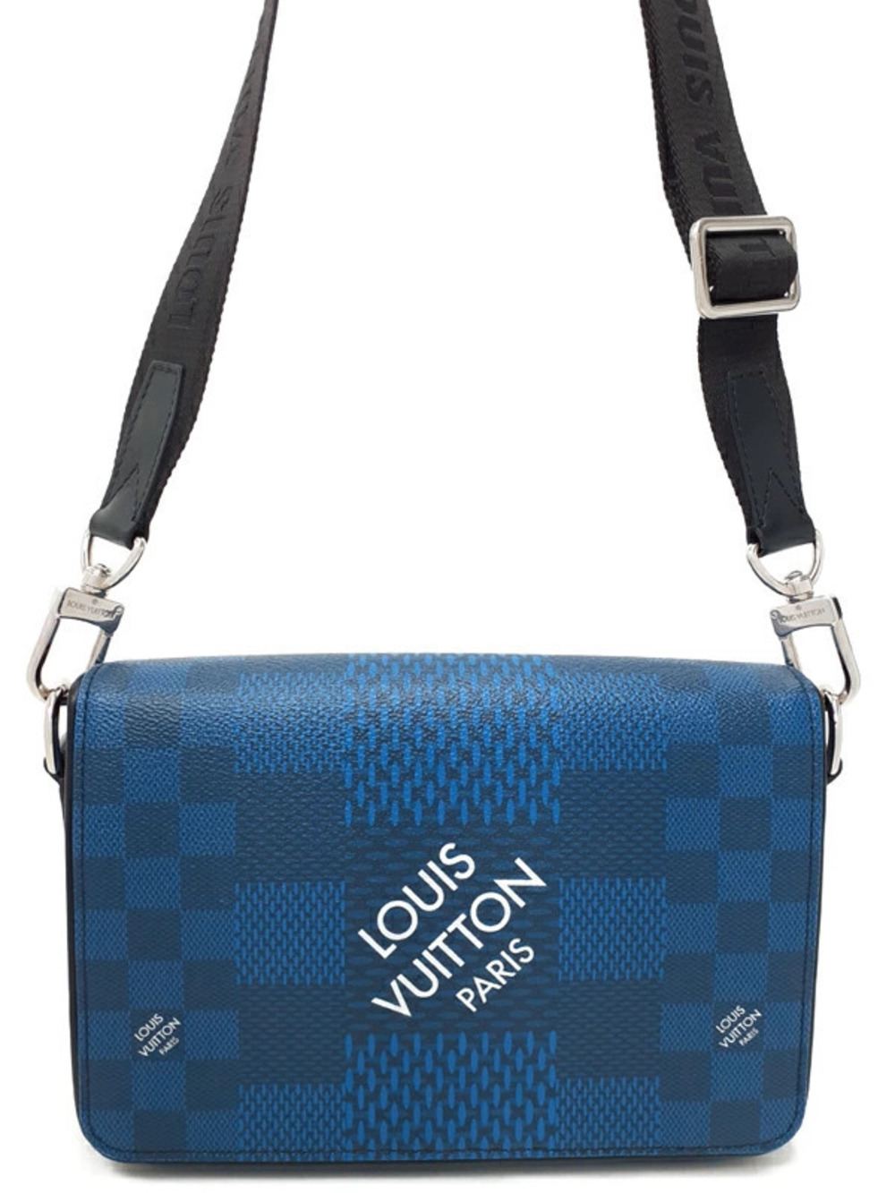 Louis Vuitton Damier Graphite Black Studio Messenger Shoulder Bag